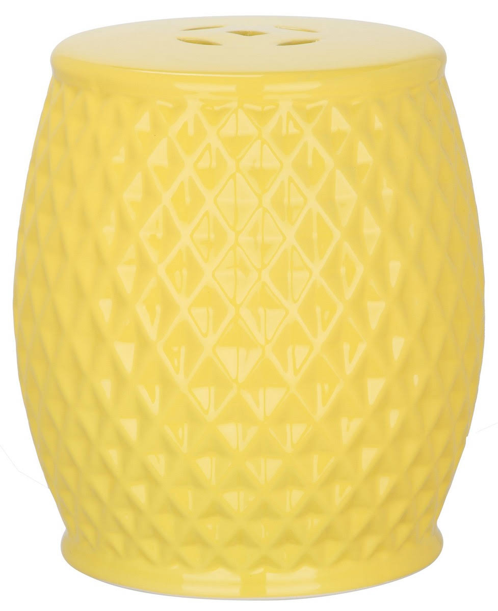 Yellow Garden Stool K2137