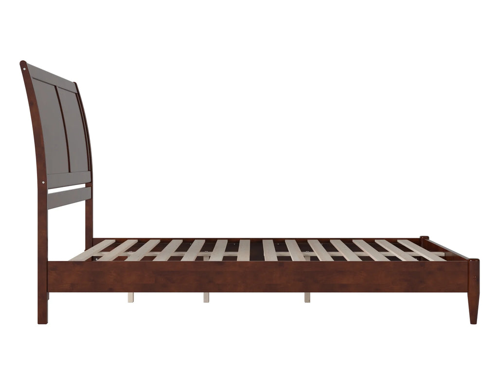 Queen Solid Wood Sleigh Platform Bed L9944