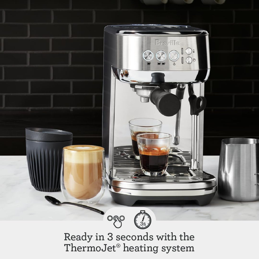 Brushed Stainless Steel Espresso Machine Z3567