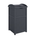 33 Gallon Outdoor Garbage Waste Bin B929
