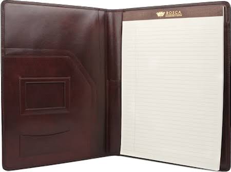 Brown Leather Pad Cover H2491