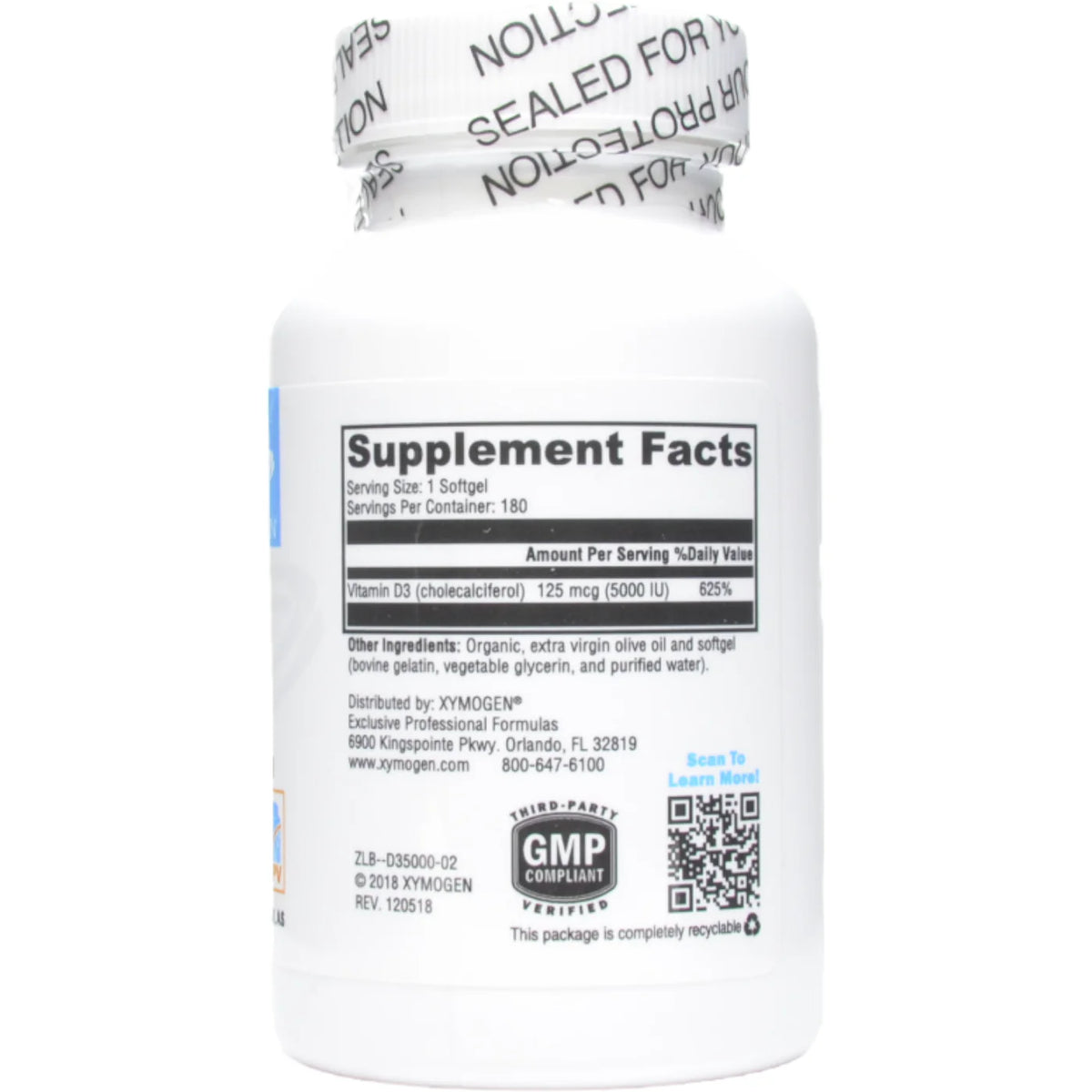 5000 IU Vitamin D3 B61542