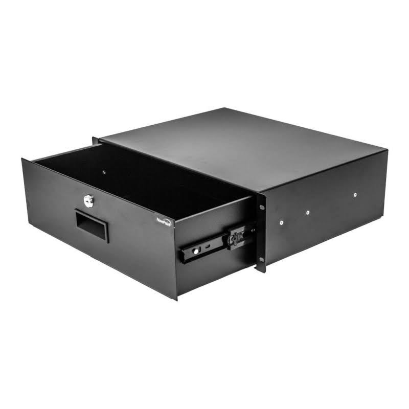 19x22 Rack Mount 3U Locking Server Cabinet Drawer C239
