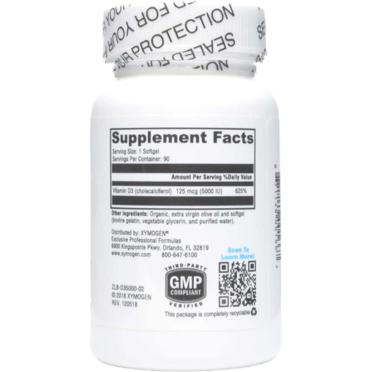 5000 IU Vitamin D3 B61542