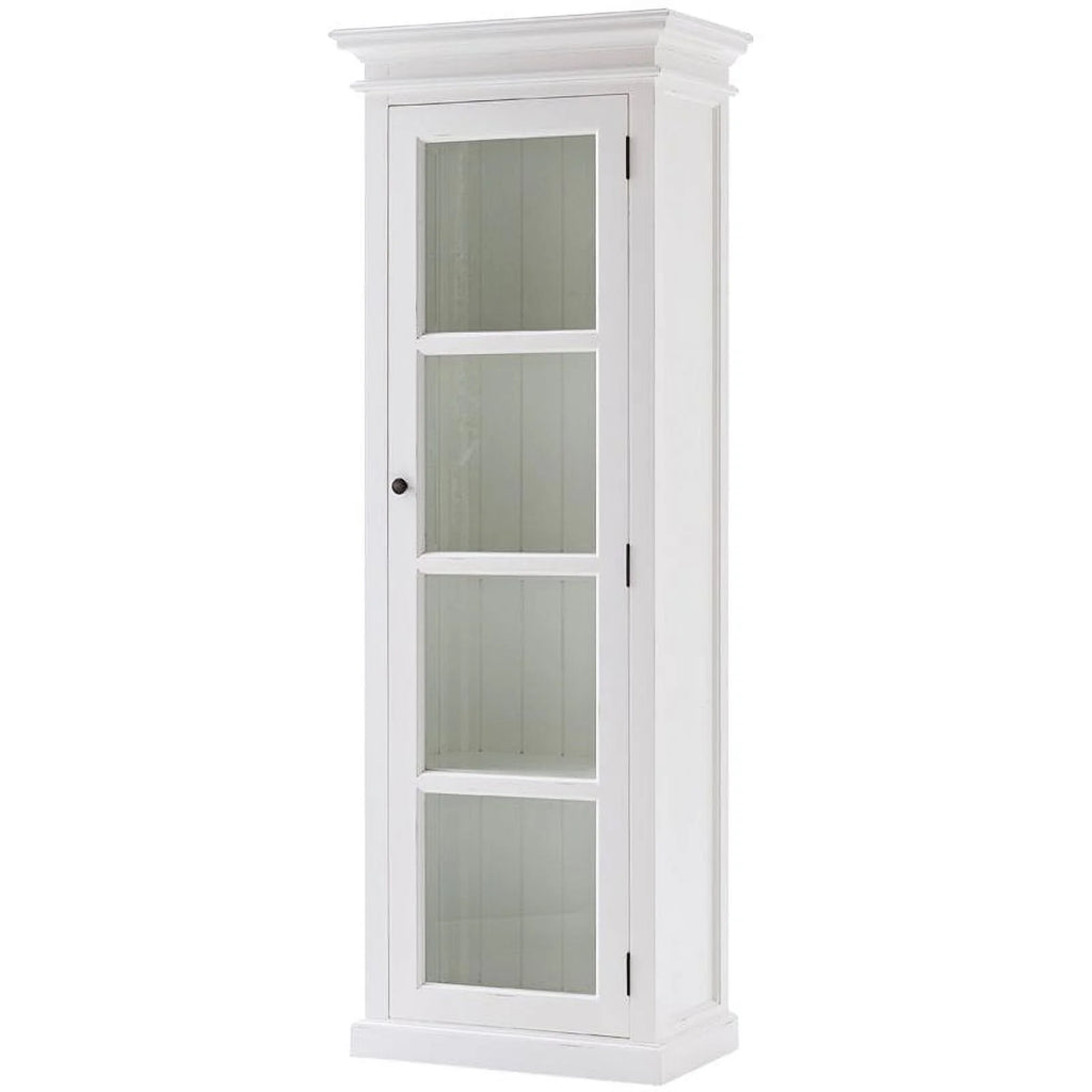 Curio Cabinet in Pure White R73428