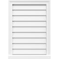 22x22W x 18x22H PVC Gable Vent P742569