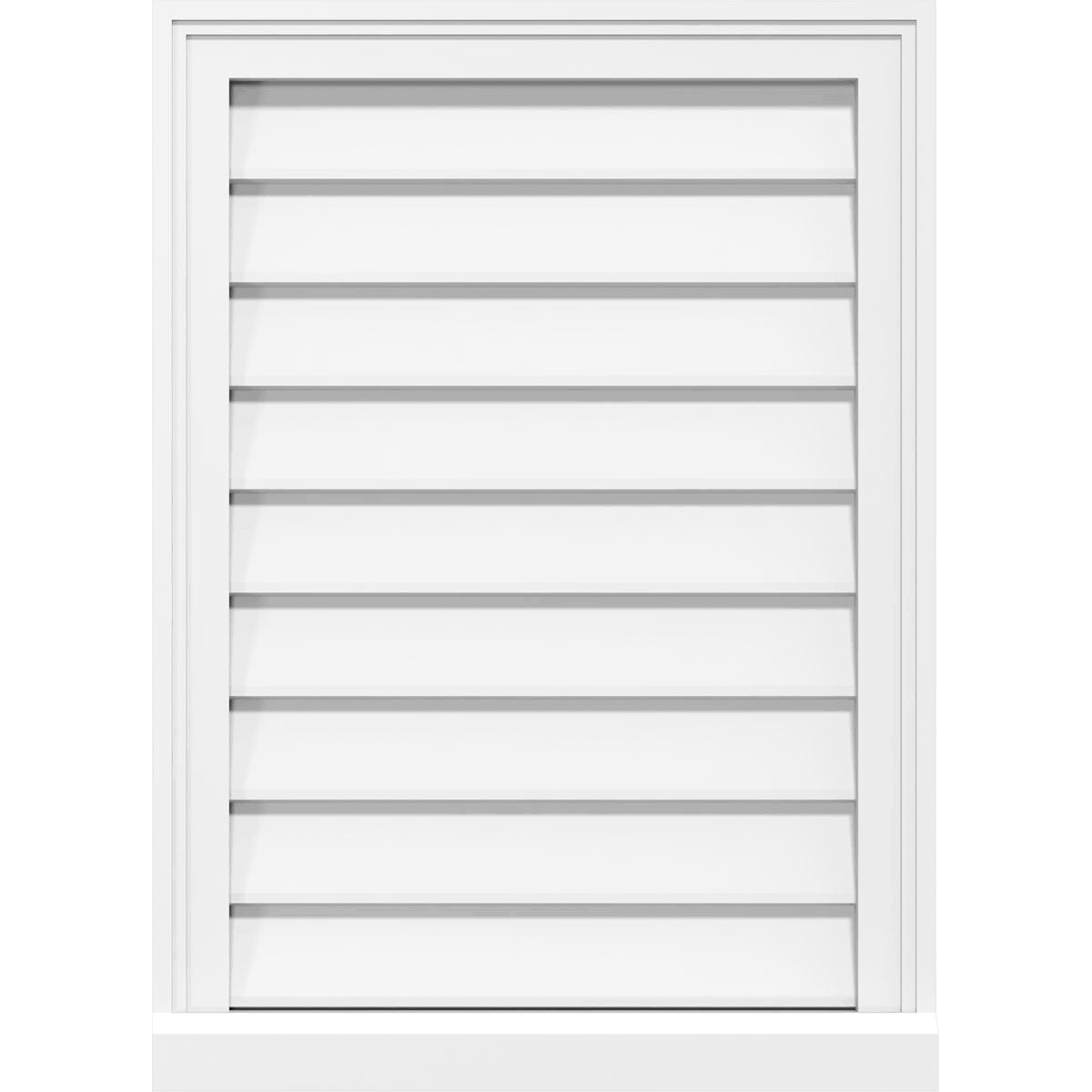 22x22W x 18x22H PVC Gable Vent P742569
