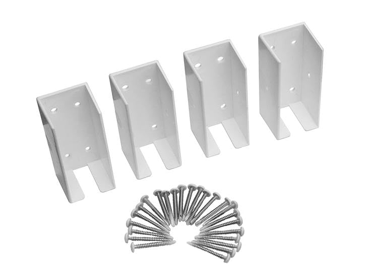 White 36"H x 72"W No Dig Fence J287