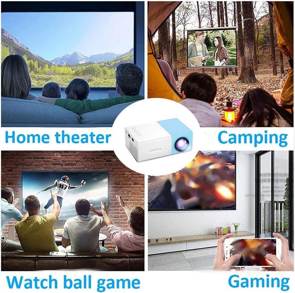 1080P HD Portable LED Mini Projector A1109
