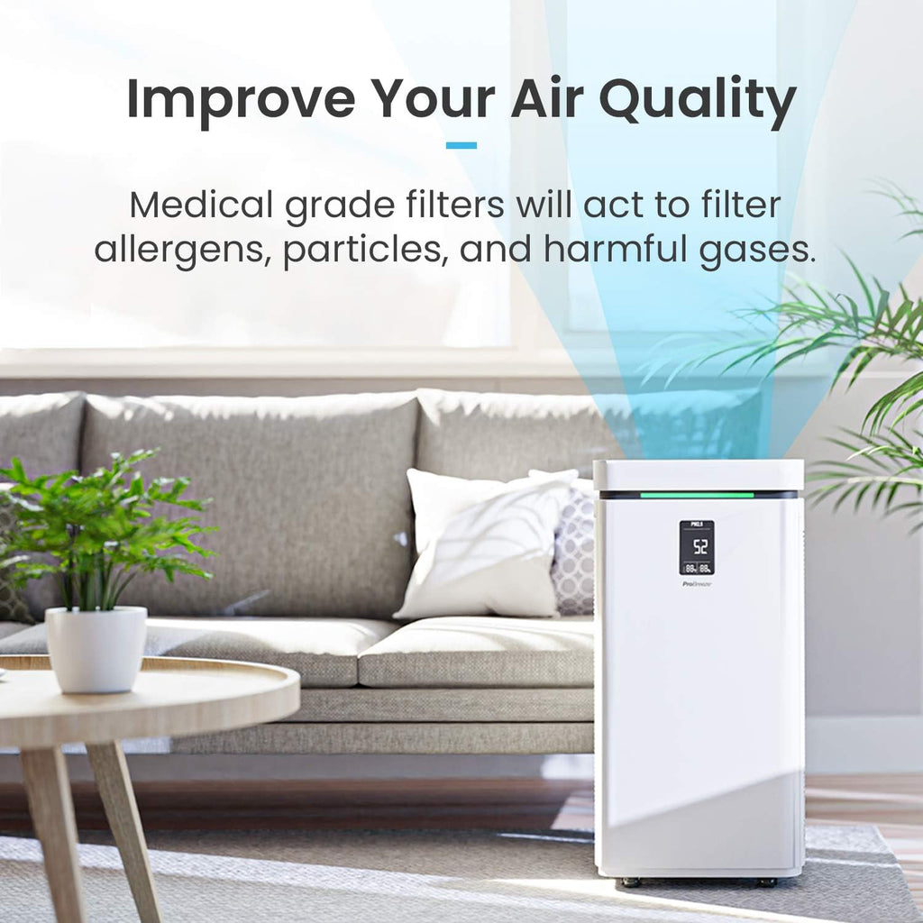 Large Air Purifier True HEPA H13 Filter V5749