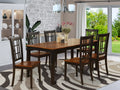 7 Pc Dining Table and 6 Chairs B9817
