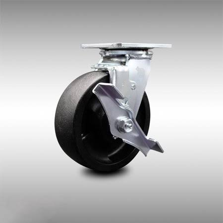 6” Swivel Caster with Top Lock Brake O928