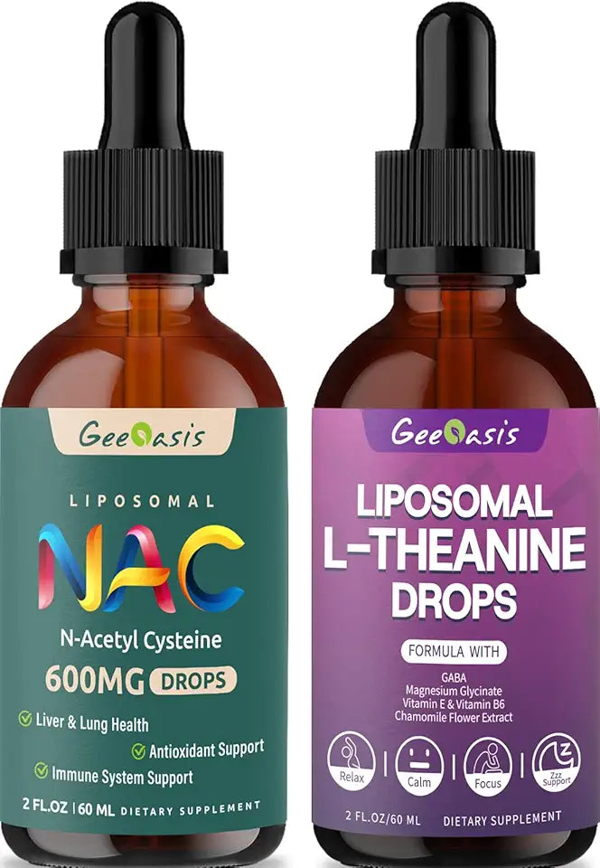 N Acetyl Cysteine 600 mg & Theanine 400 mg Liposomal Liquid Drops L544523