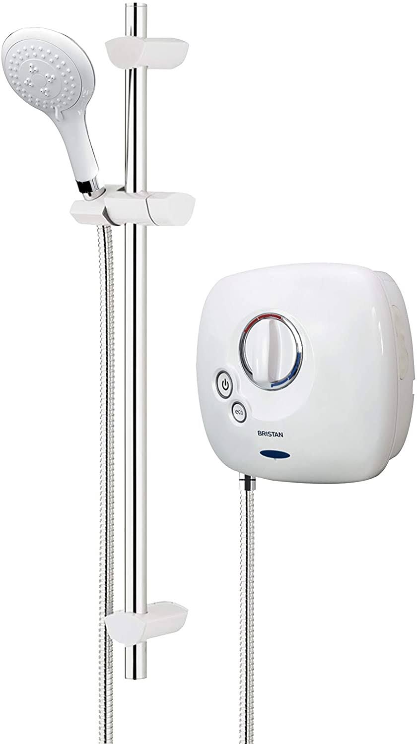 White Hydropower Thermostatic Power Shower O842517