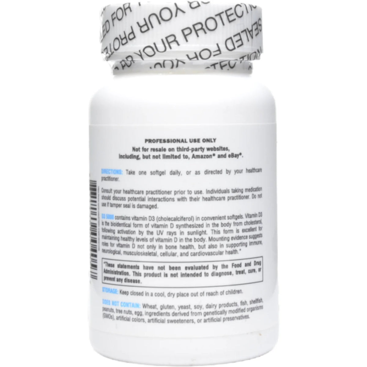 5000 IU Vitamin D3 B61542