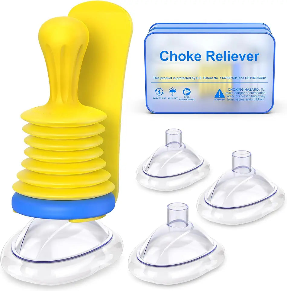 Portable Choking Rescue Device with Wall Mounted Hook, 4 Sizes T92895