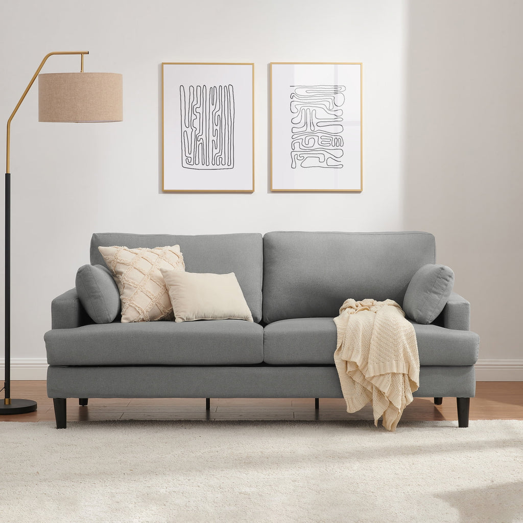 Mid Modern Sofa Smoke Grey C3235