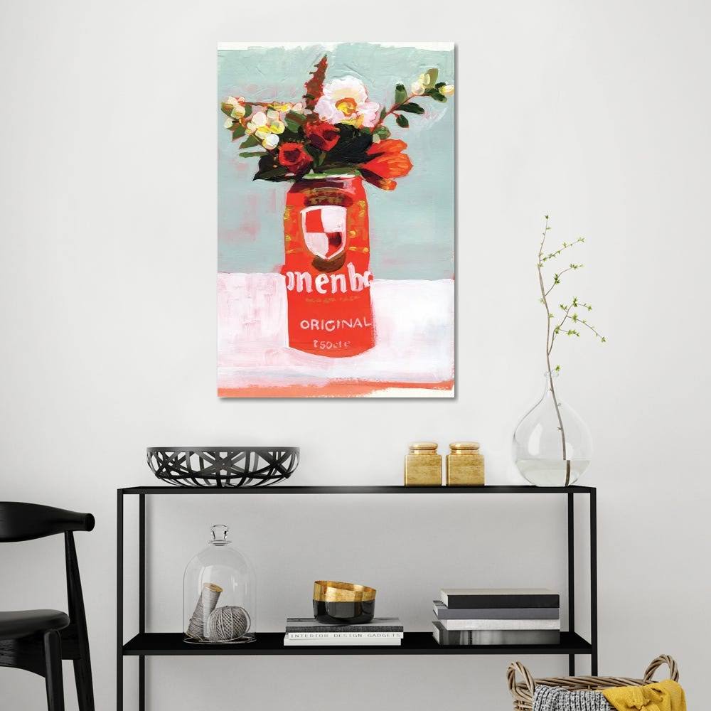 Centerpiece I Print Canvas Art T2144