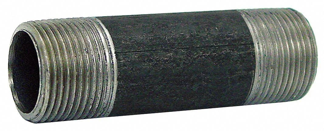 6 inch x 4 inch Black Pipe Nipple Sch 40 R187399