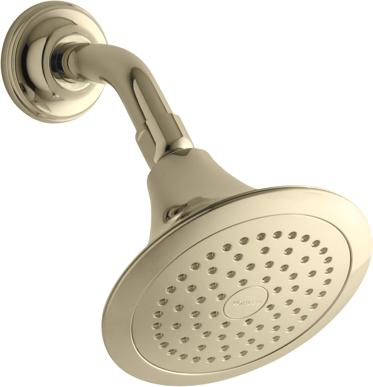 2.5 GPM Single-Function Wall-Mount Showerhead Polished Chrome Pack of 2 Y295