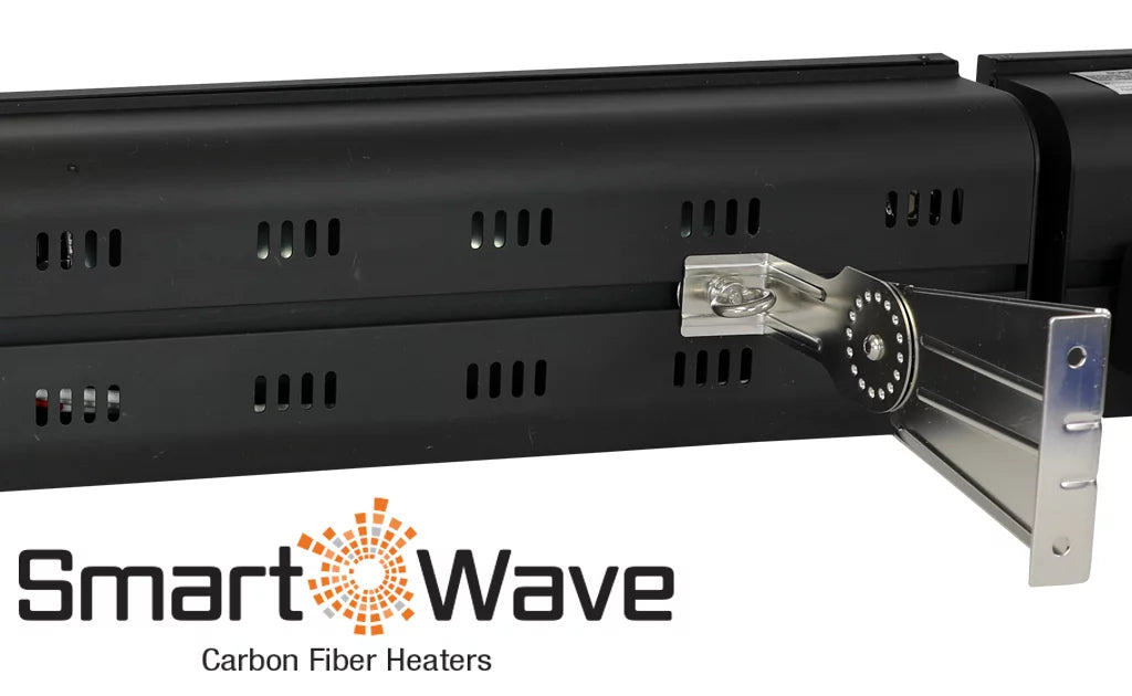 60" Infrared Radiant Indoor/Outdoor Patio Heater with Remote F434