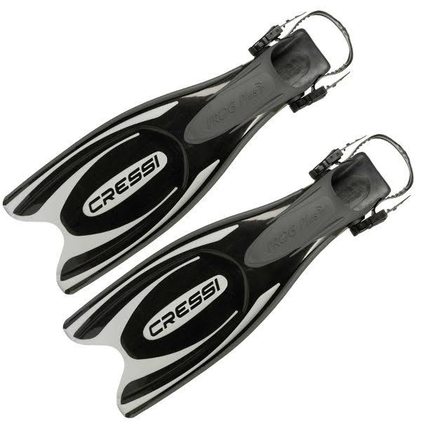 Frog Plus Fins Black L-XL F9658