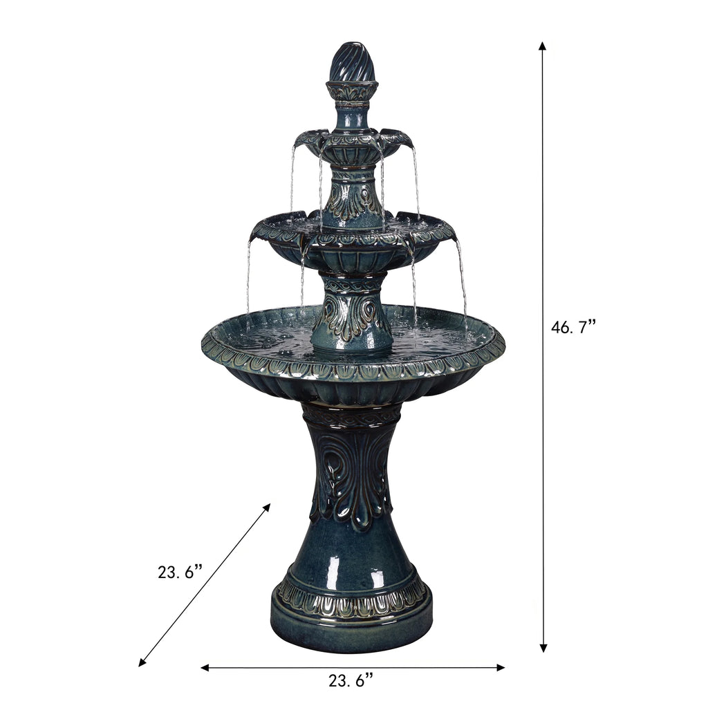 3 Tier Ceramic Fountain I77639