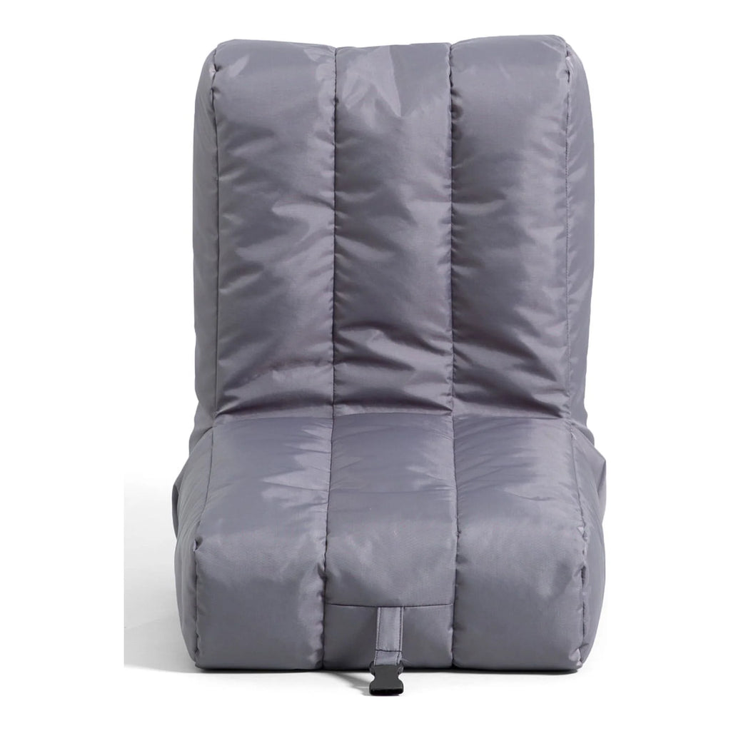 Steel Gray Bean Bag Chair K4684