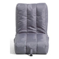Steel Gray Bean Bag Chair K4684