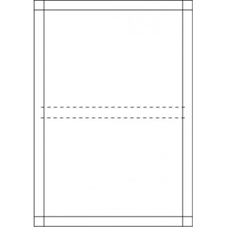 500 Matte Inserts for Standard DVD Cases 14mm, White L78429