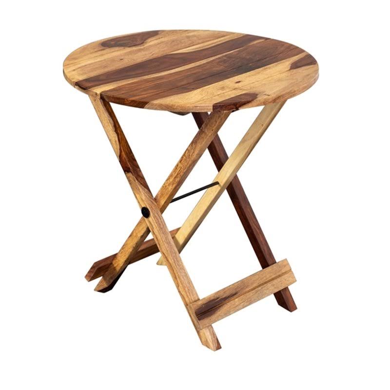 Solid Wood Round Accent Table N224001