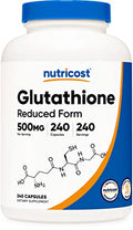 Glutathione Capsules 500mg, 240 Capsules R2939