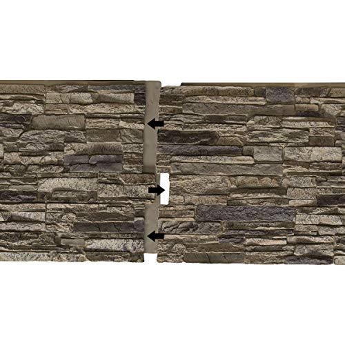 Stacked Stone Faux Stone Siding Panel V45139