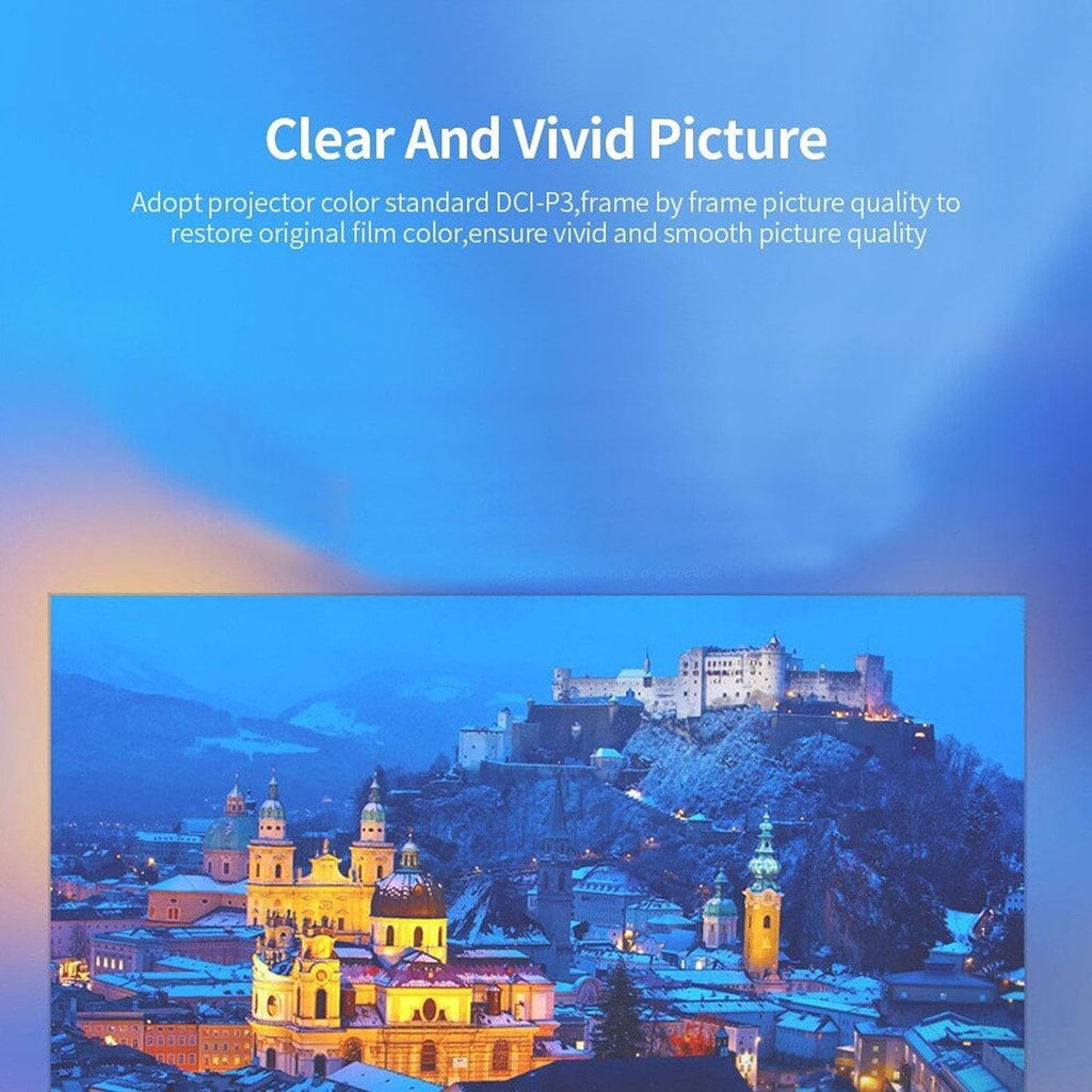 1080P HD Portable LED Mini Projector A1109