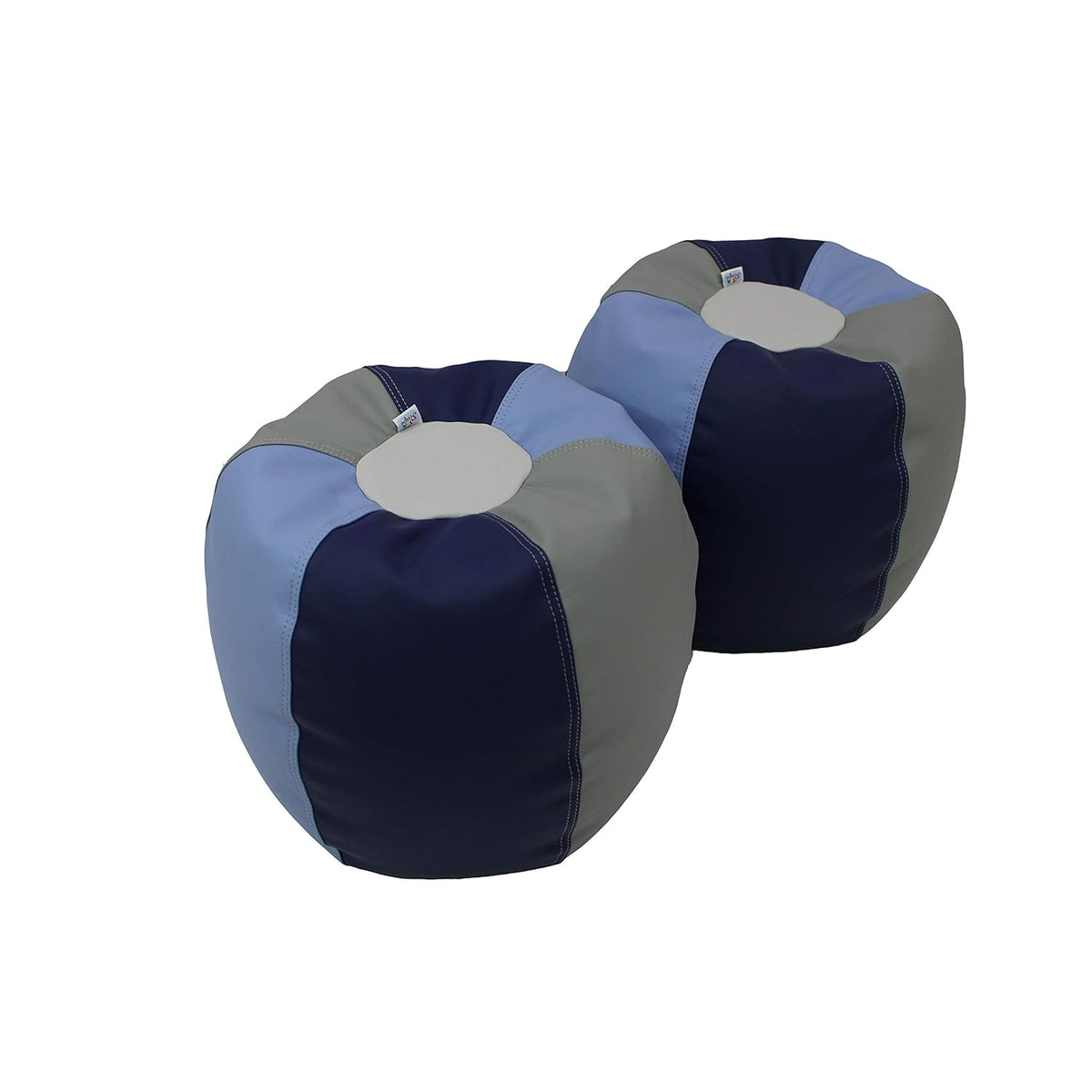 12 inch Puffs Bean Seating Set (2-Pack) Assorted B446878