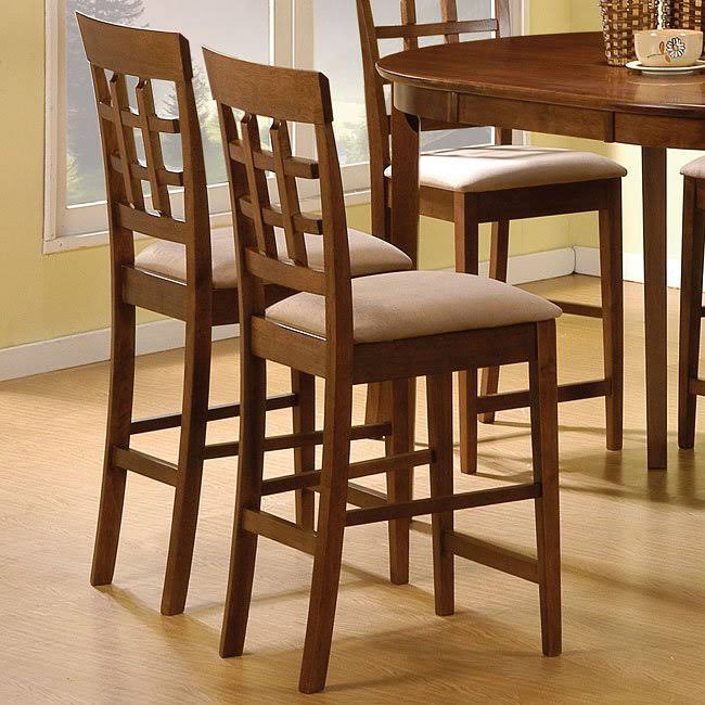 Wheat Back Stool Set of 2 S57560