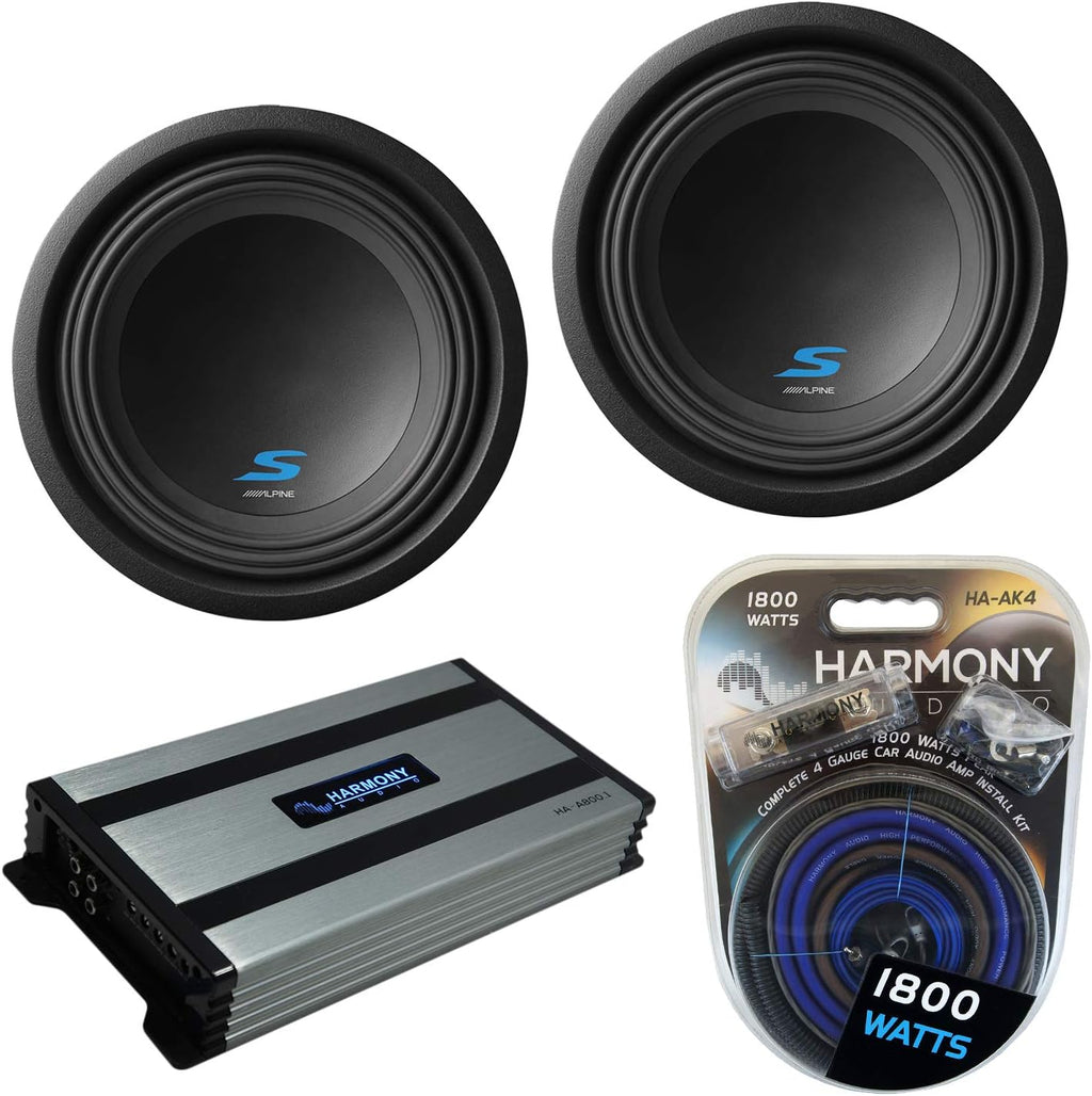 10 Subwoofer with Amplifier & Amp Kit G465774