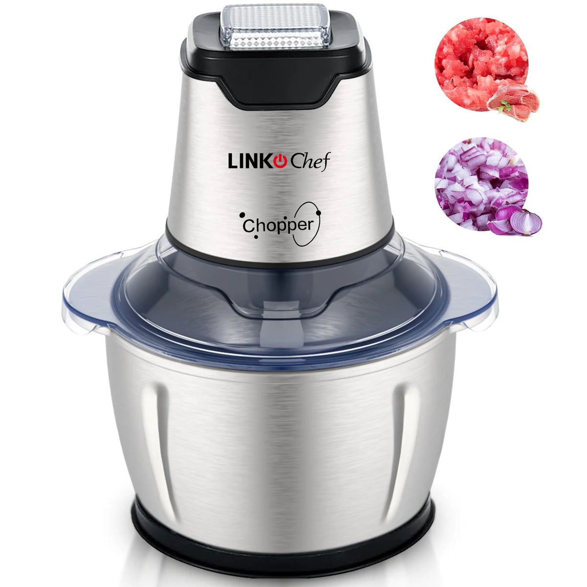 Electric Food Chopper 1.2L Stainless Steel Z7740
