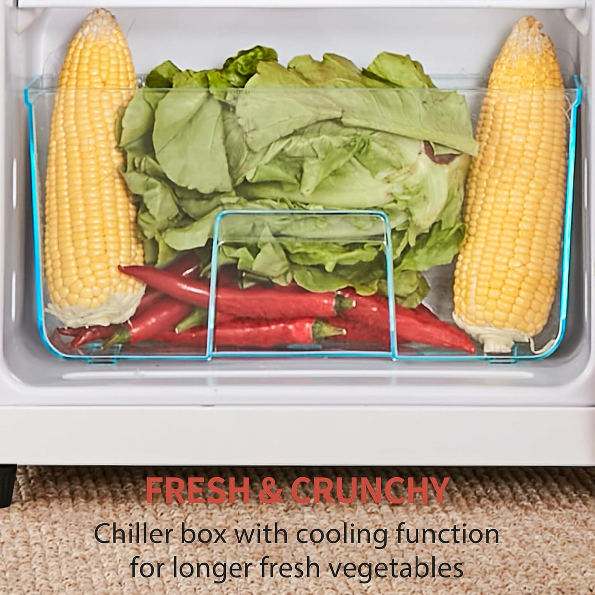 Compact Retro Refrigerator, 4.5 cu. ft. Dual Zone Z2700