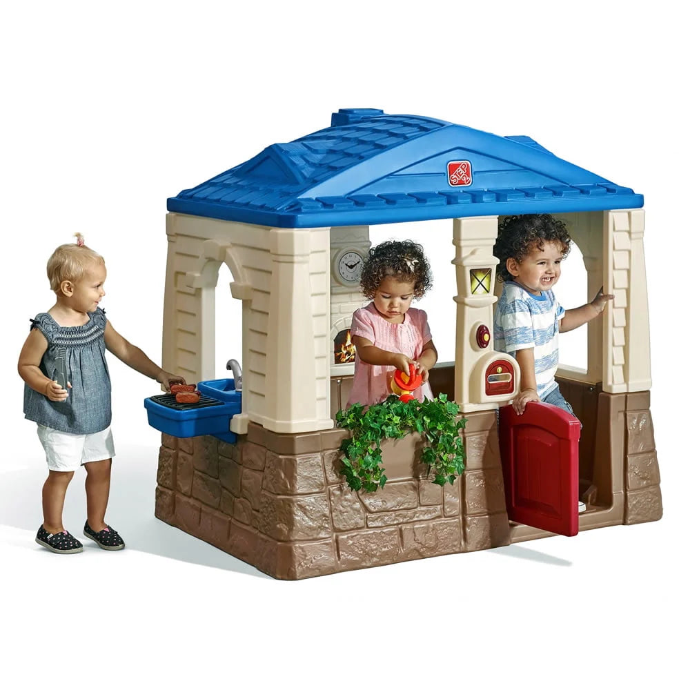 Brown Plastic Kids Playhouse N425