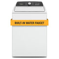 White Top Load Impeller Washer with Built-In Faucet A454