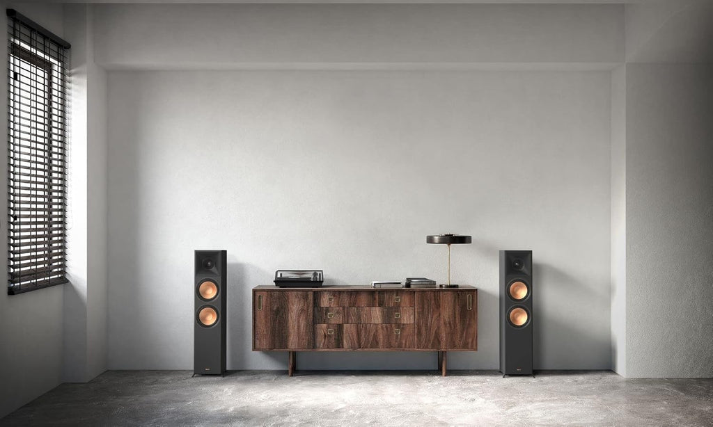 Ebony 8" Dual Floorstanding Speaker Pair P336