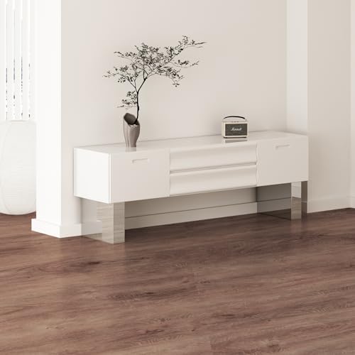 Interlocking Vinyl Floor Tiles 48 x 7.3 inch 10 Tiles 5.5mm Thick Natural Wood Grain H28861