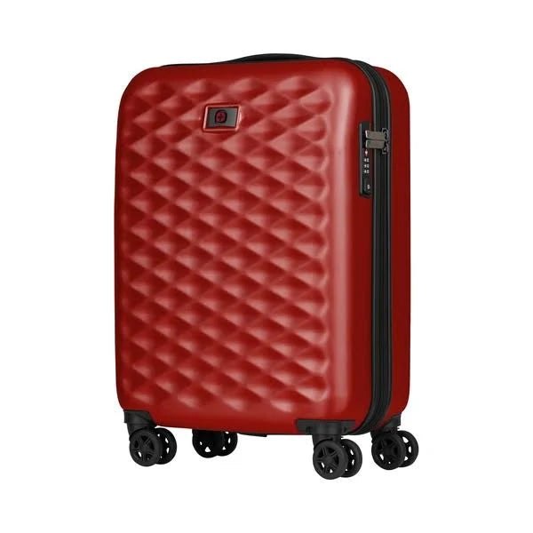 Red 32 L Aluminium Polycarbonate Trolley G694