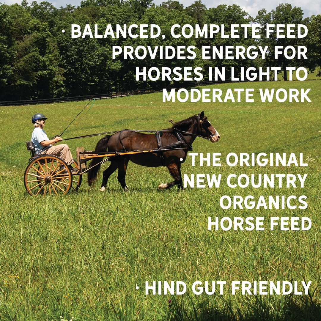 40 lbs Certified Organic Horse Feed P804