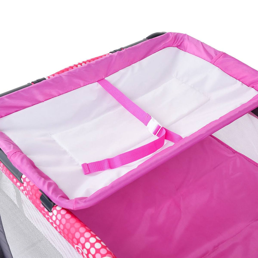 Foldable Travel Baby Crib Playpen Bassinet with Carry Bag R866684