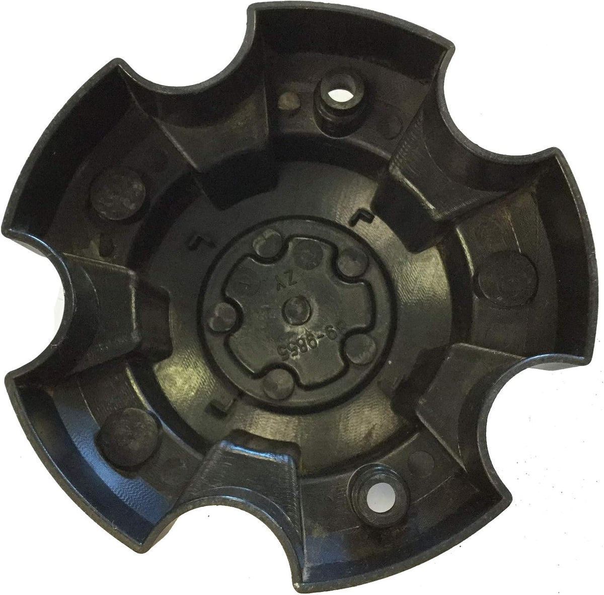 Matte Black Wheel Center Cap with Bolts (Qty 4) C7561