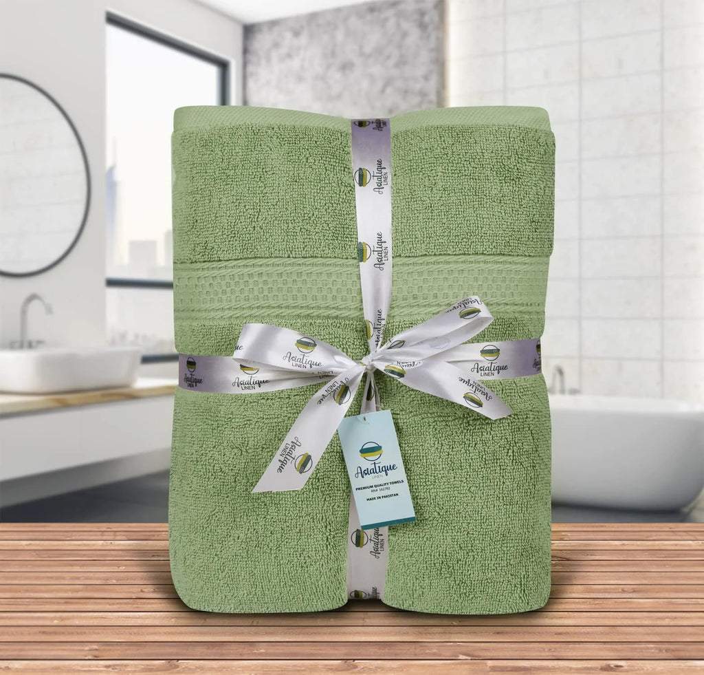 8 Piece Beige 650 GSM 100% Cotton Bath Towels Set X824776