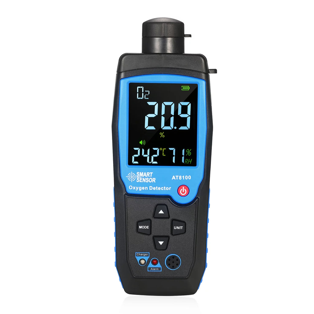Handheld Digital USB Rechargeable O2 Sensor Tester Monitor LCD Display V897604