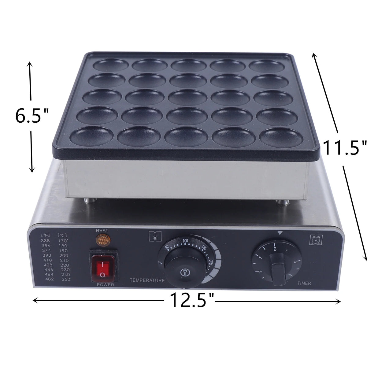 25pcs Nonstick Electric Muffin Maker F147711